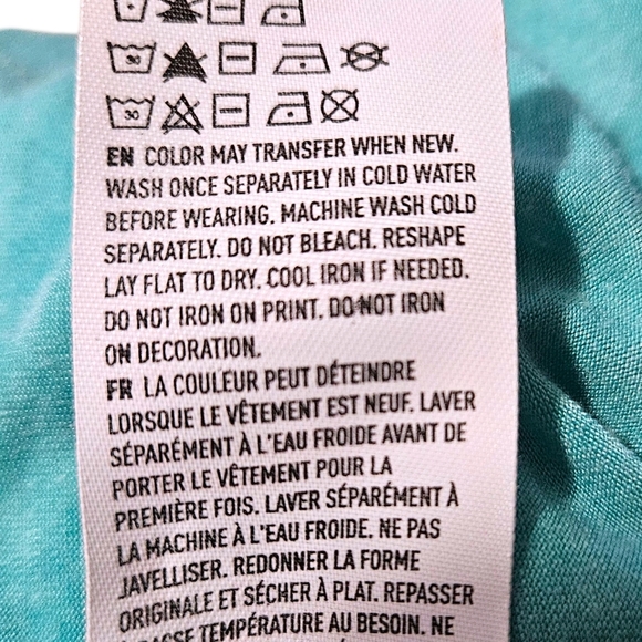 American Eagle Soft & Sexy Button Tank Top S Blue Vintage Wash Flowy Coastal - Picture 10 of 13